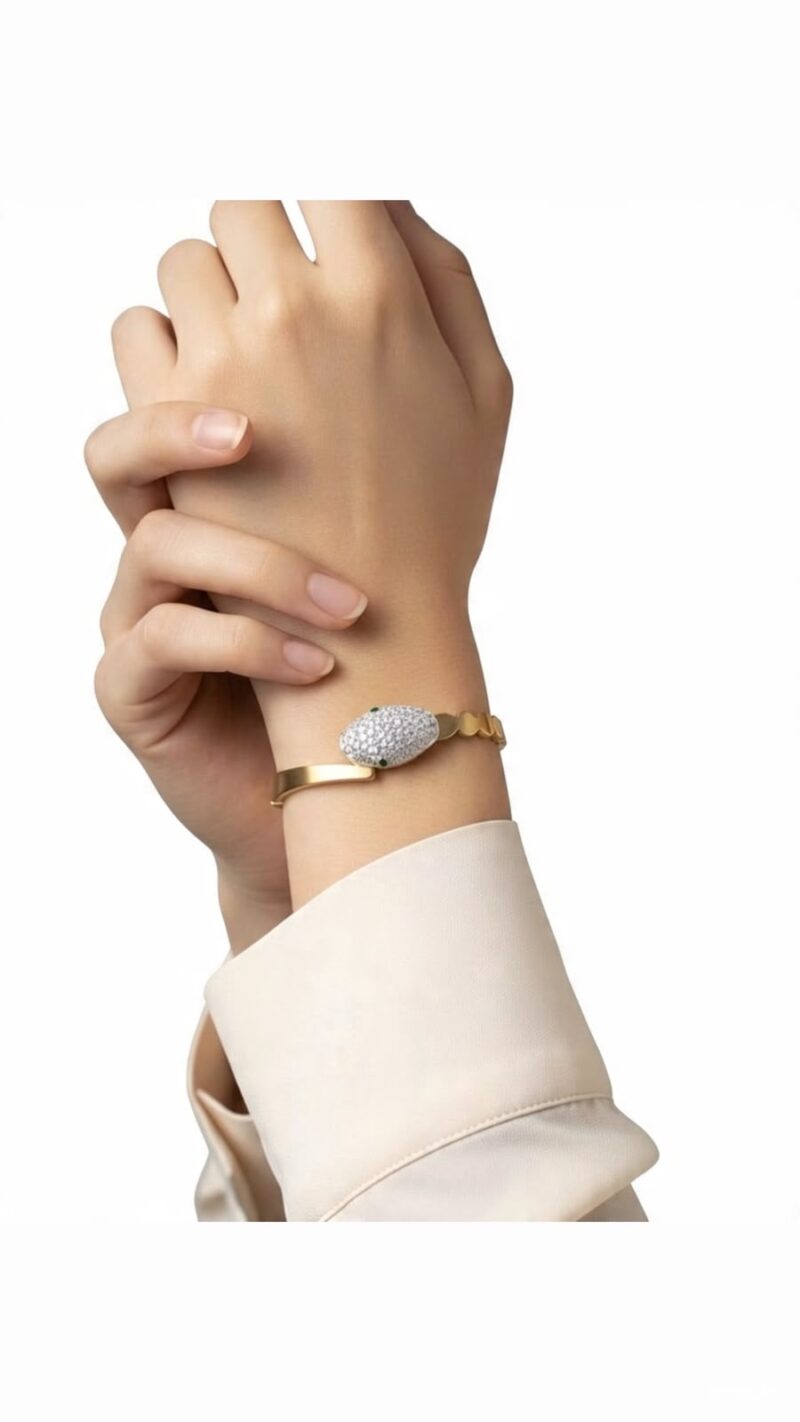 snake cuff bracelet