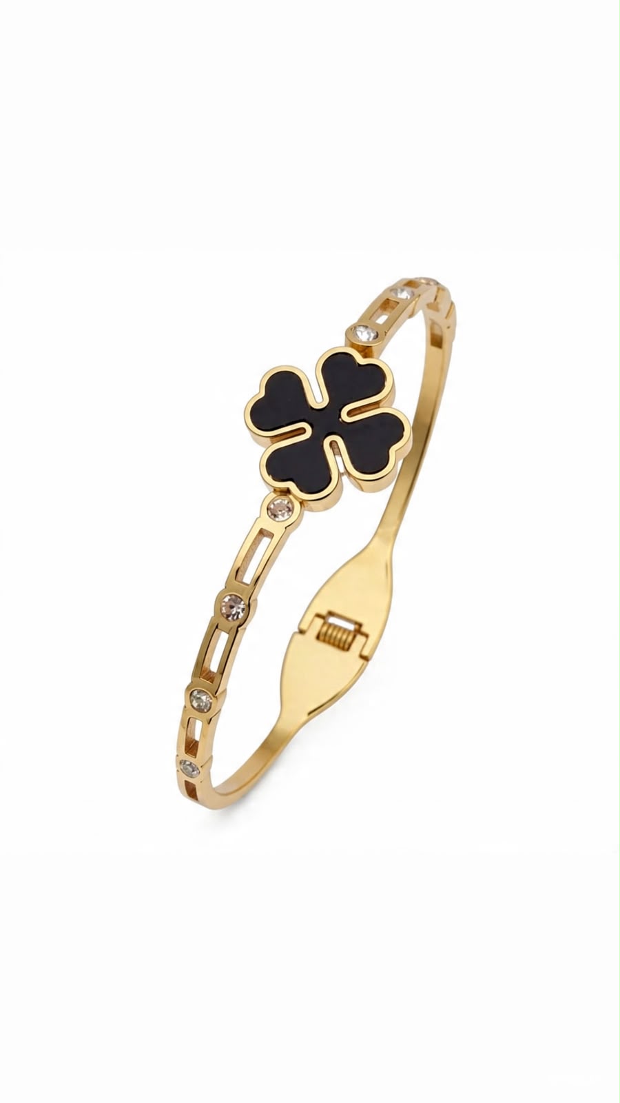 black clover cuff bracelet - Image 1