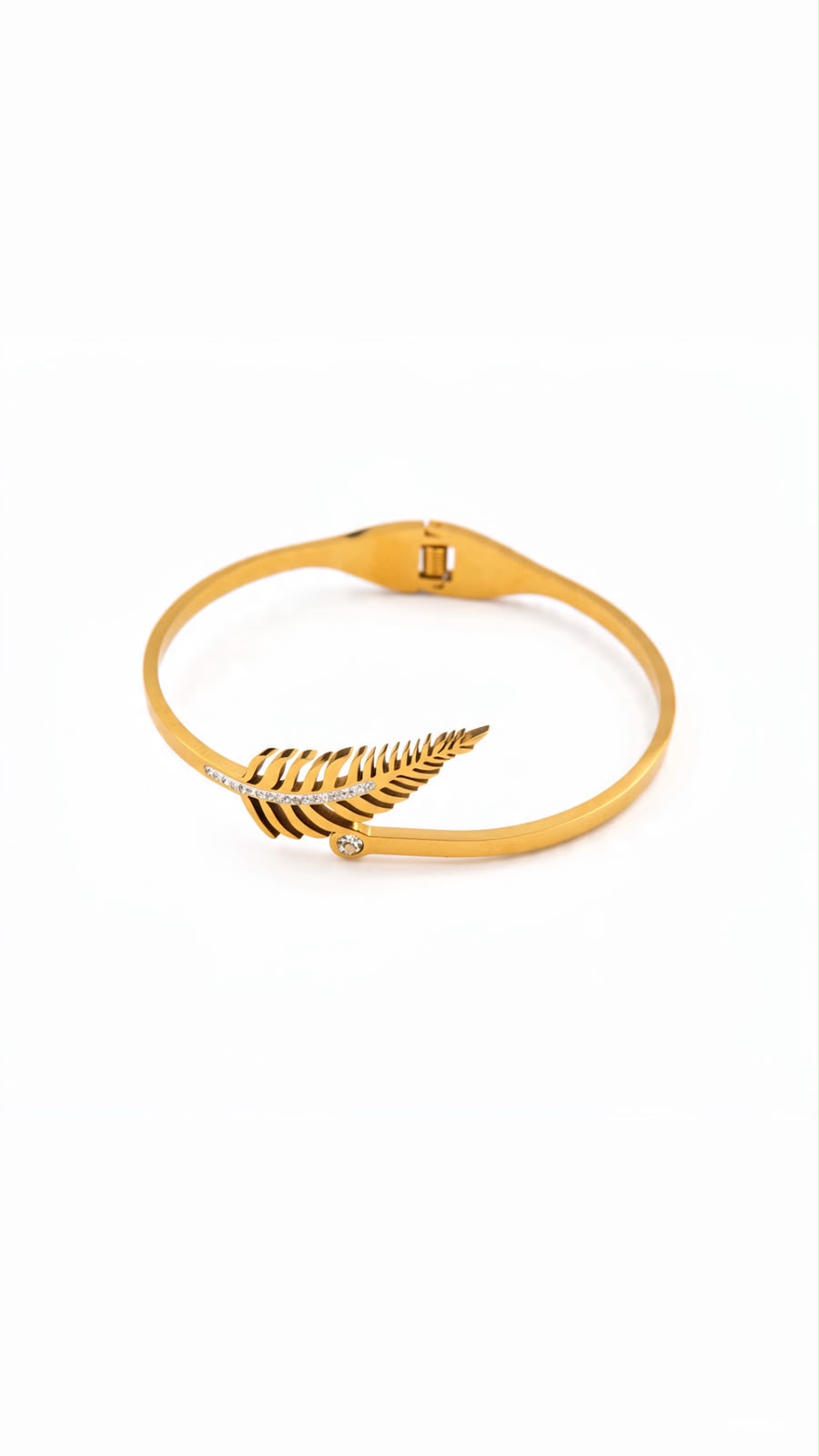 leaf cuff bracelet - Image 1