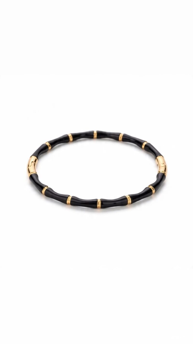 black bamboo kada regular fit