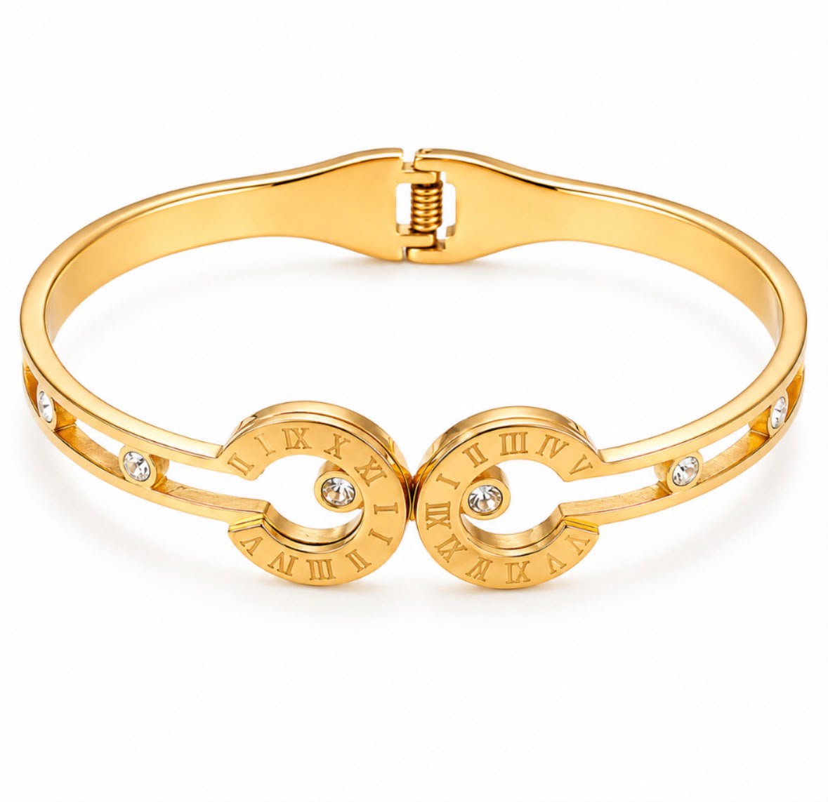 golden cuff bracelet - Image 1