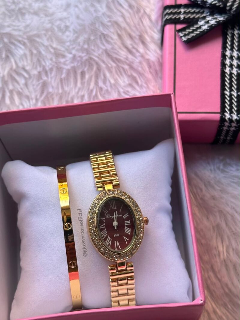 Royal rube luxe combo( watch + bracelet + giftbox)