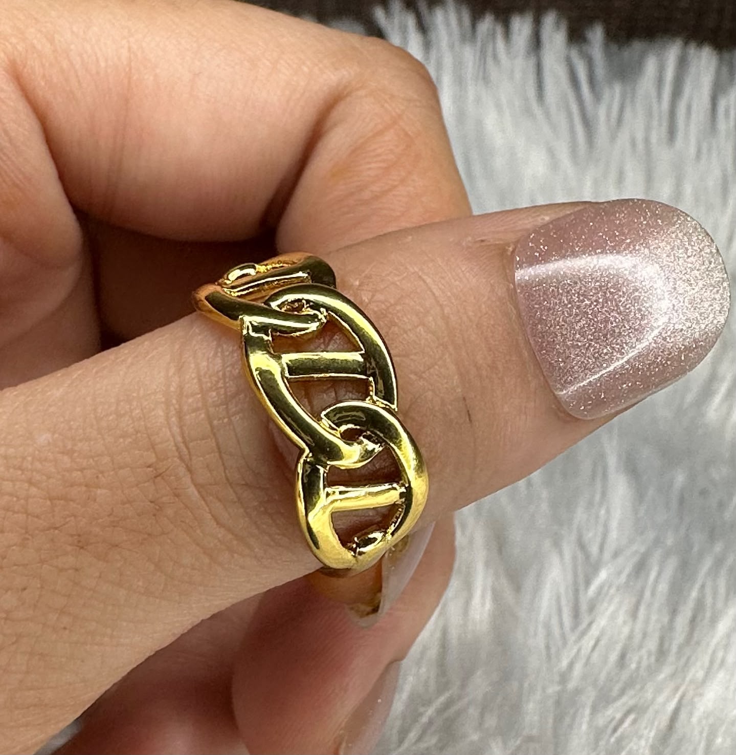ADJUSTABLE CUFF RING - Image 1