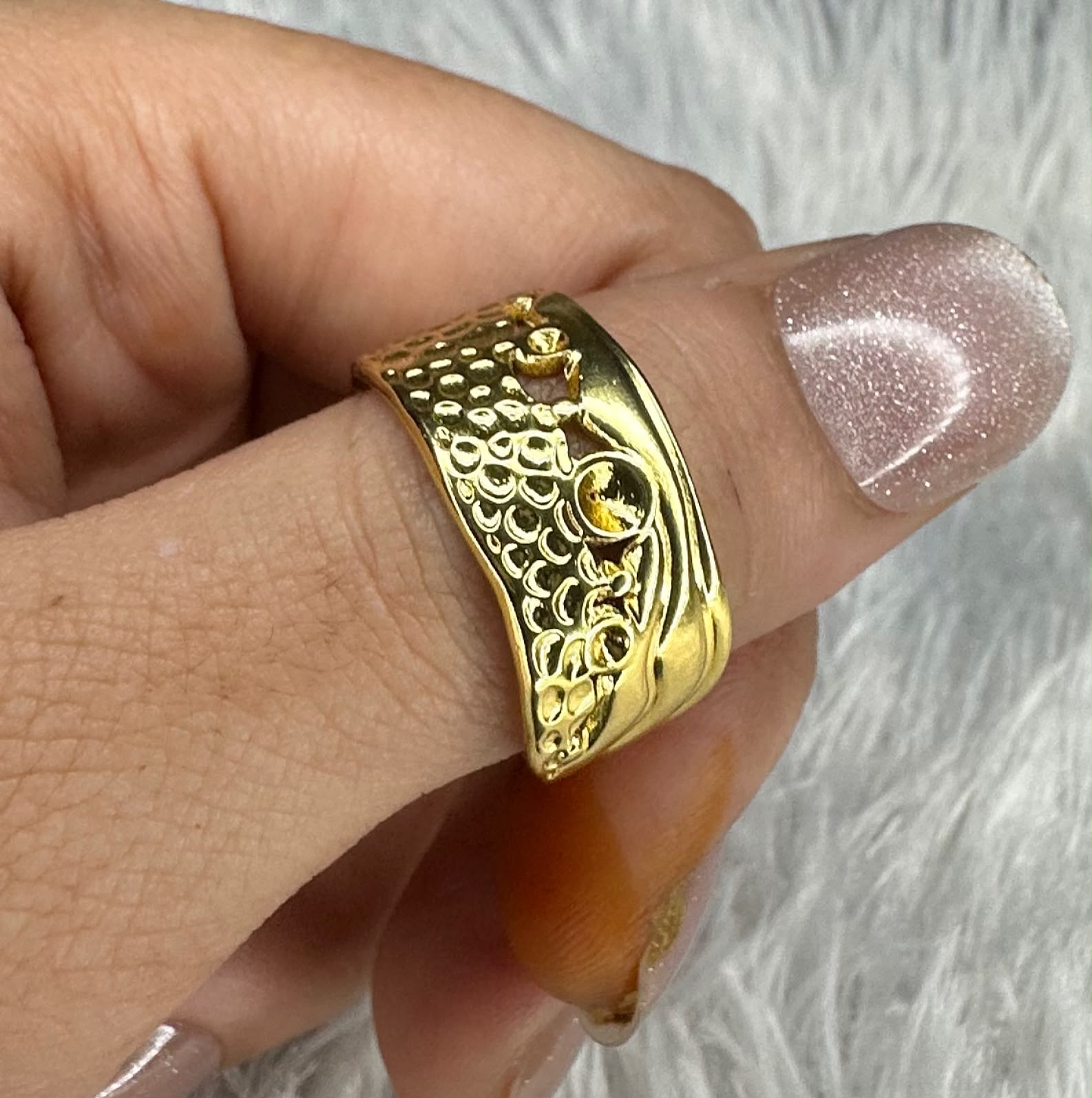 ADJUSTABLE CUFF RING - Image 1
