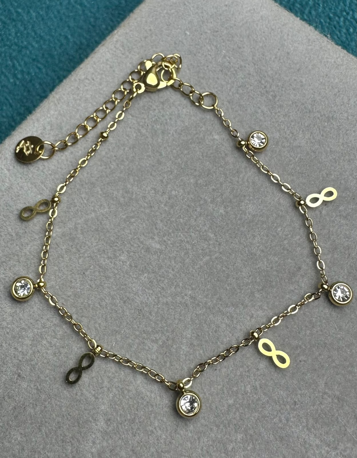 Infinity chain bracelet - Image 1
