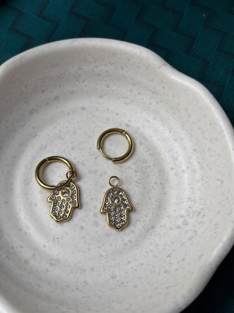 Anti-tarnish hoops (2 in 1)