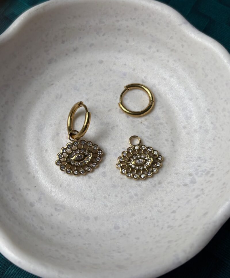 Anti-tarnish hoops (2 in 1)