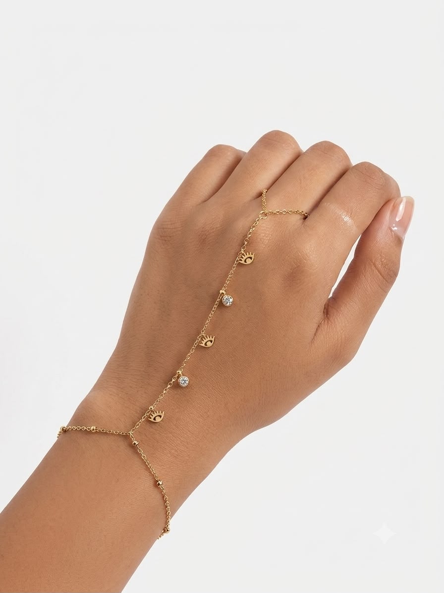 evil eye hand chain - Image 1