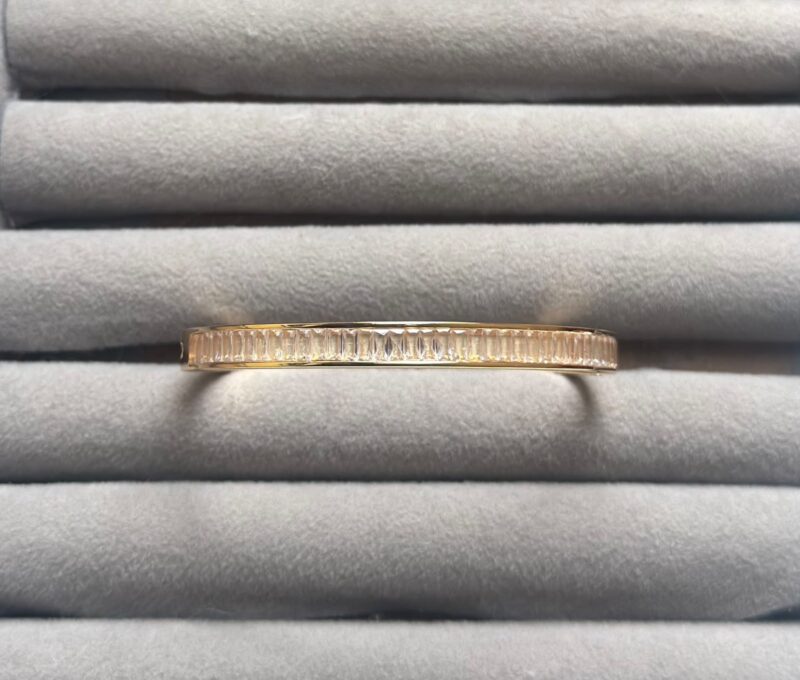 Full white kada bracelet