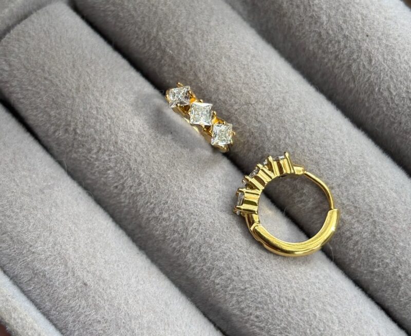 Anti-tarnish earrings