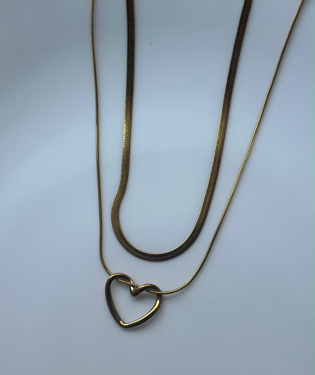 Double layer heart chain - Image 1