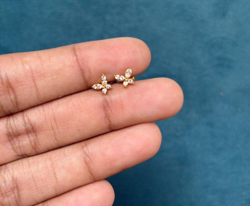 Butterfly second stud (pair)