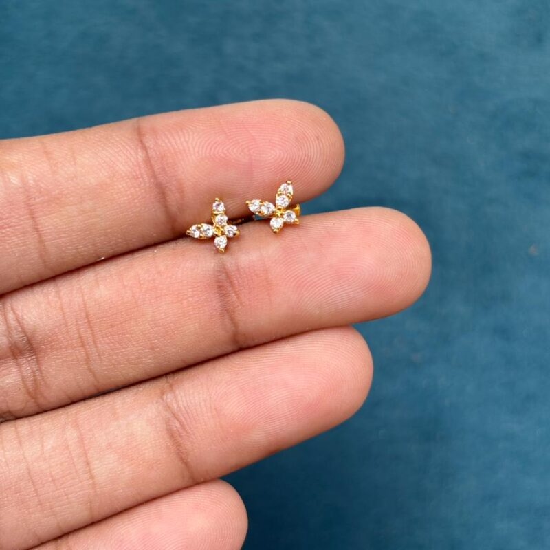 Butterfly second stud (pair) - Image 1