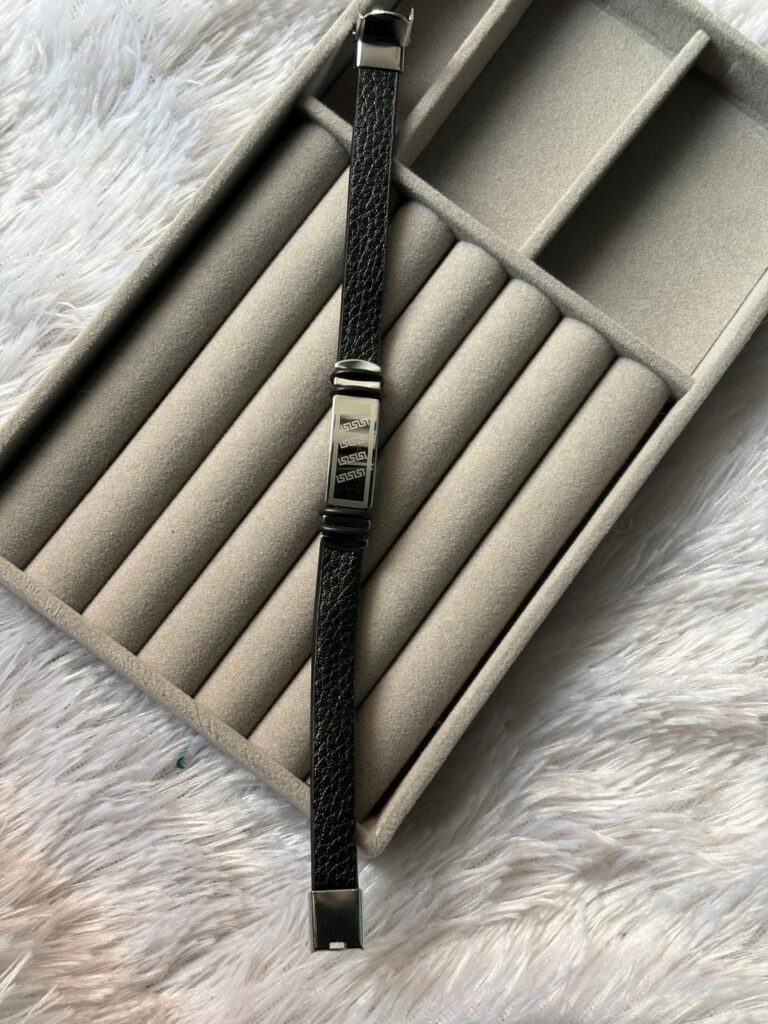 men wrist band stainless-steel