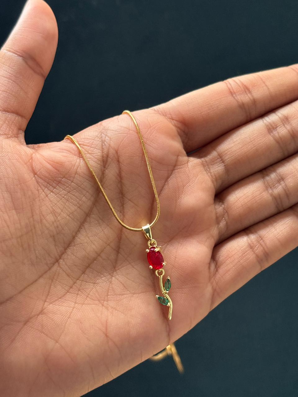 Red tulip chain - Image 1