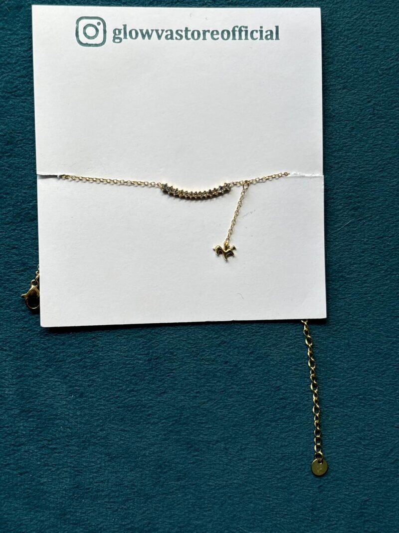 Hanging chain bracelet