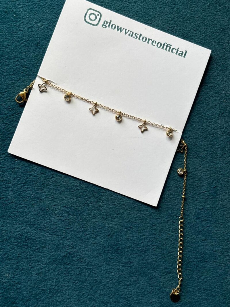 Clover chain bracelet