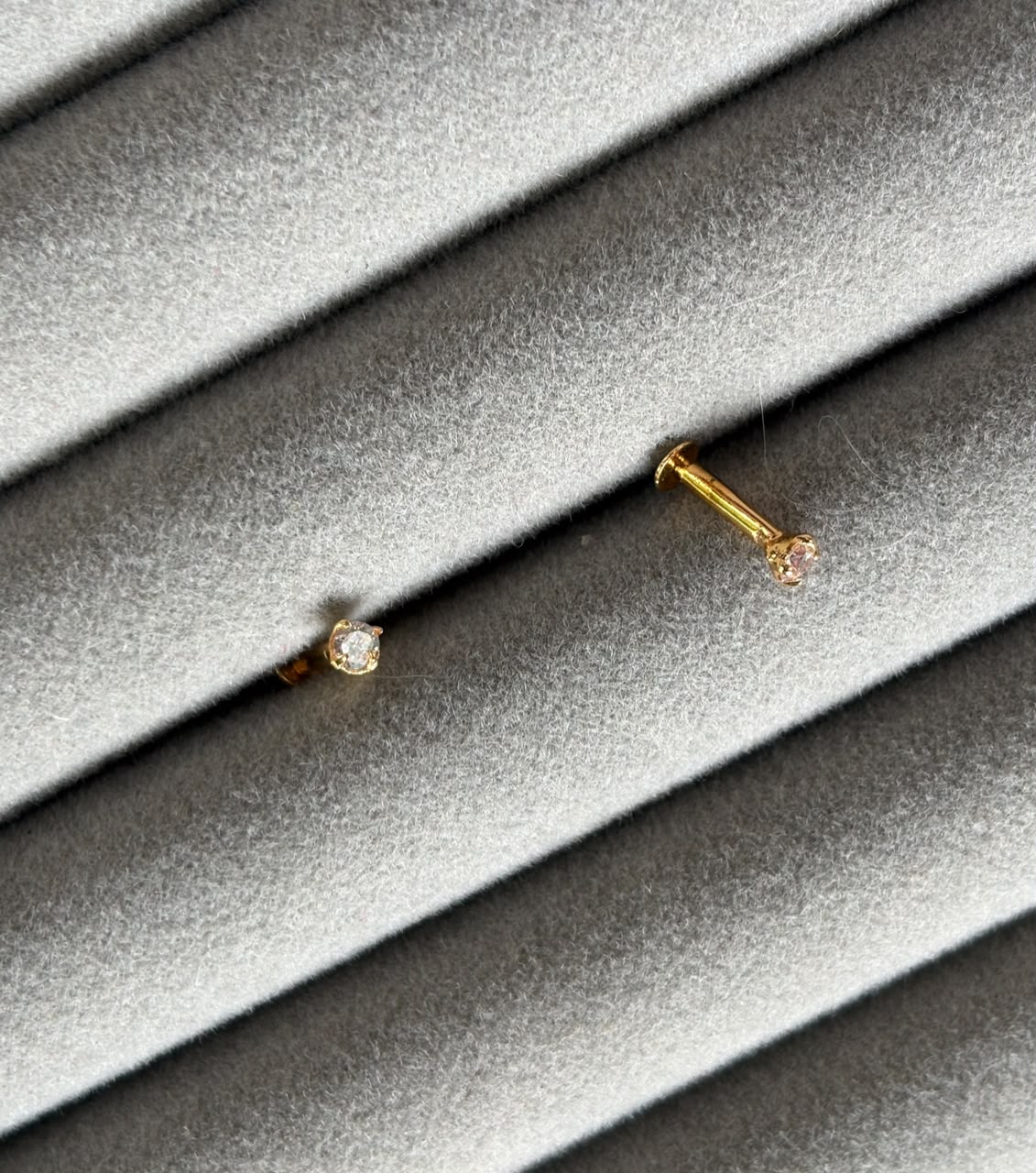 2 in 1 fake piercing (pair)