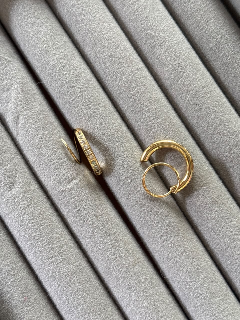 2 in 1 fake piercing (pair) - Image 1