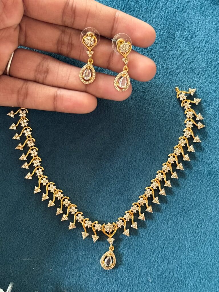 diamond look alike zigzag pattern set