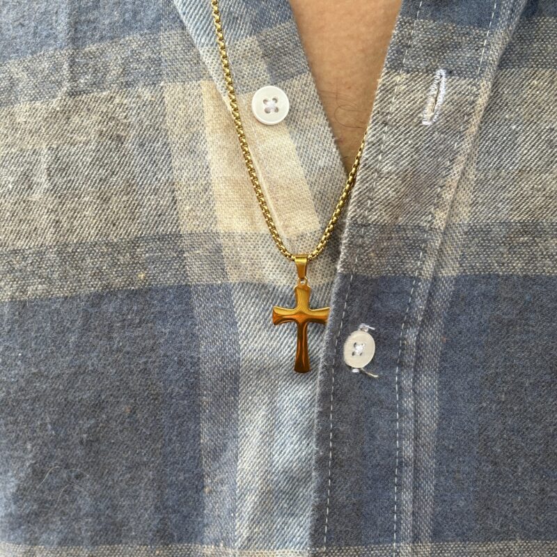 2in1 cross pendant chain - Image 2