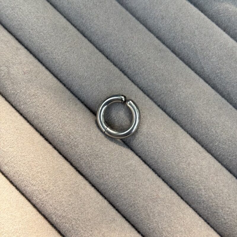 non piercing ring silver - Image 1