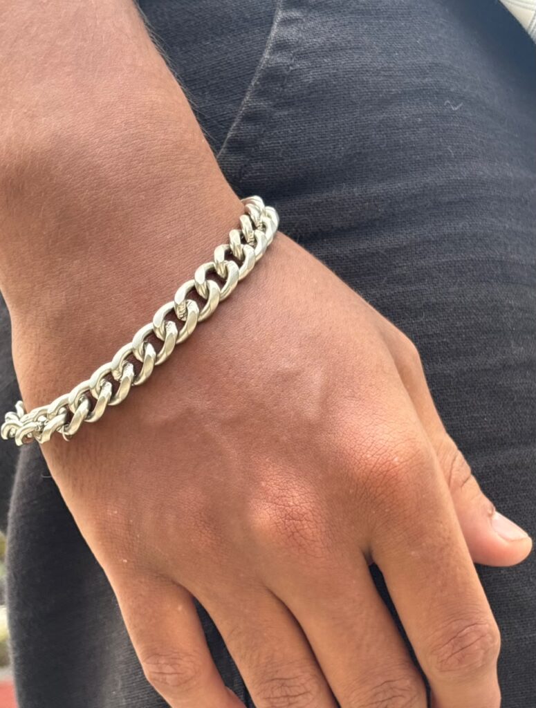 men's chain bracelet stainless steel
