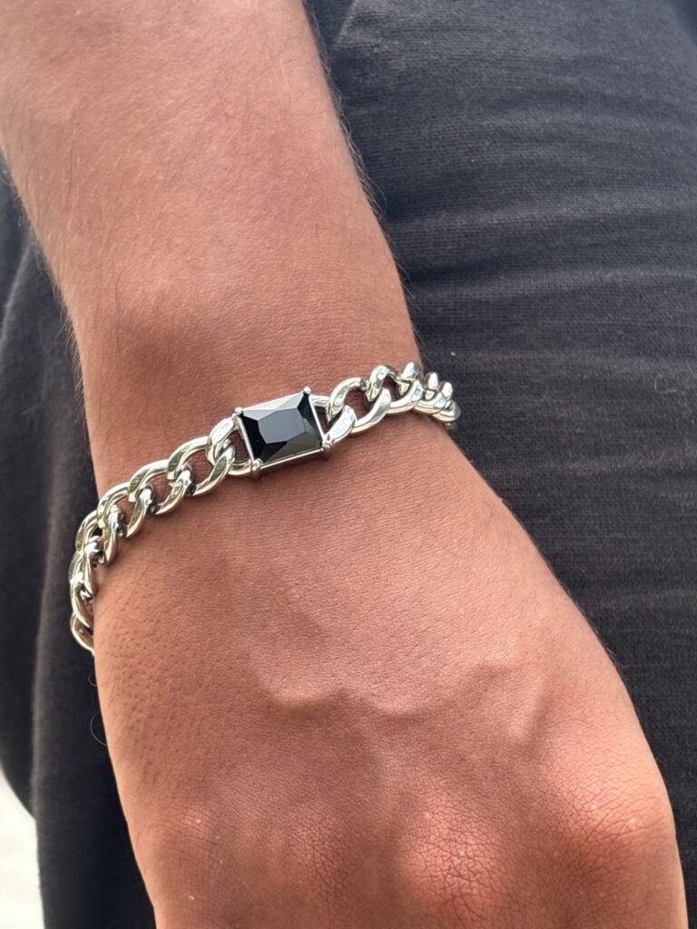men's  chain bracelet stainless steel