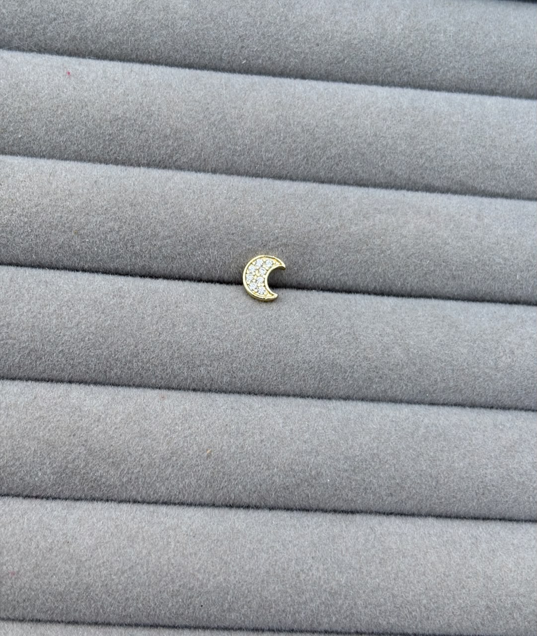 moon stud stainless steel - Image 1