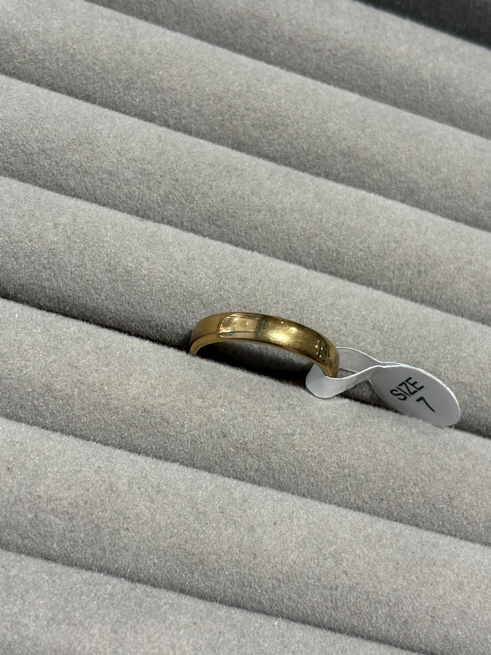 stainless steel plain ring - Image 1