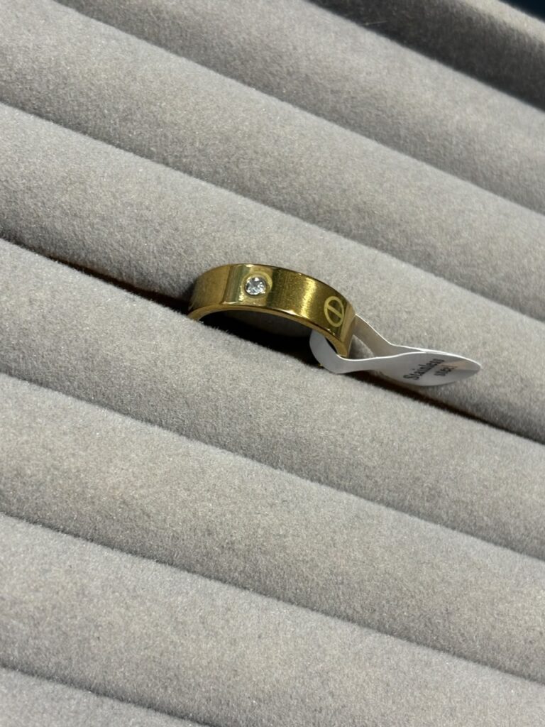 cartier ring stainless steel