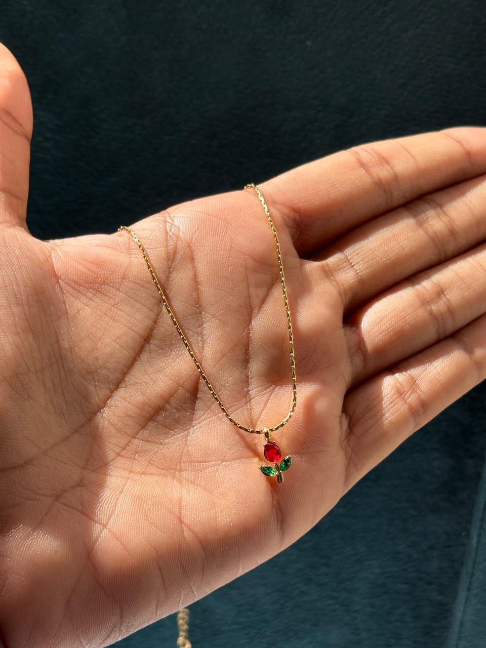 Red tulip chain - Image 1