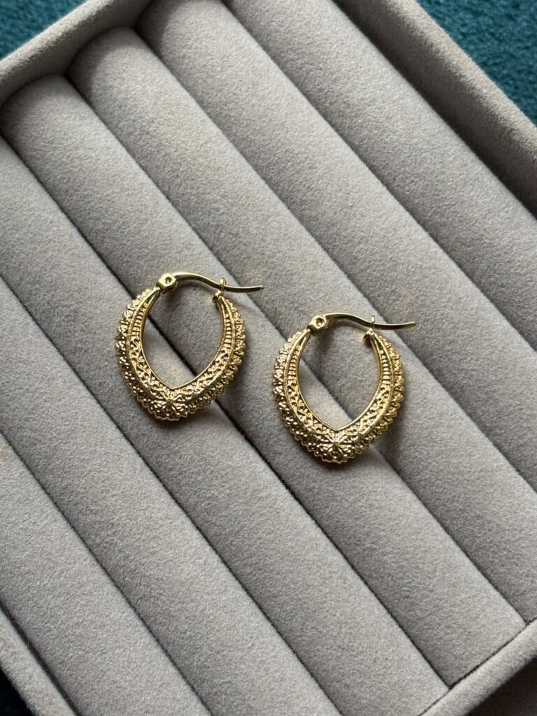 Hoop earrings