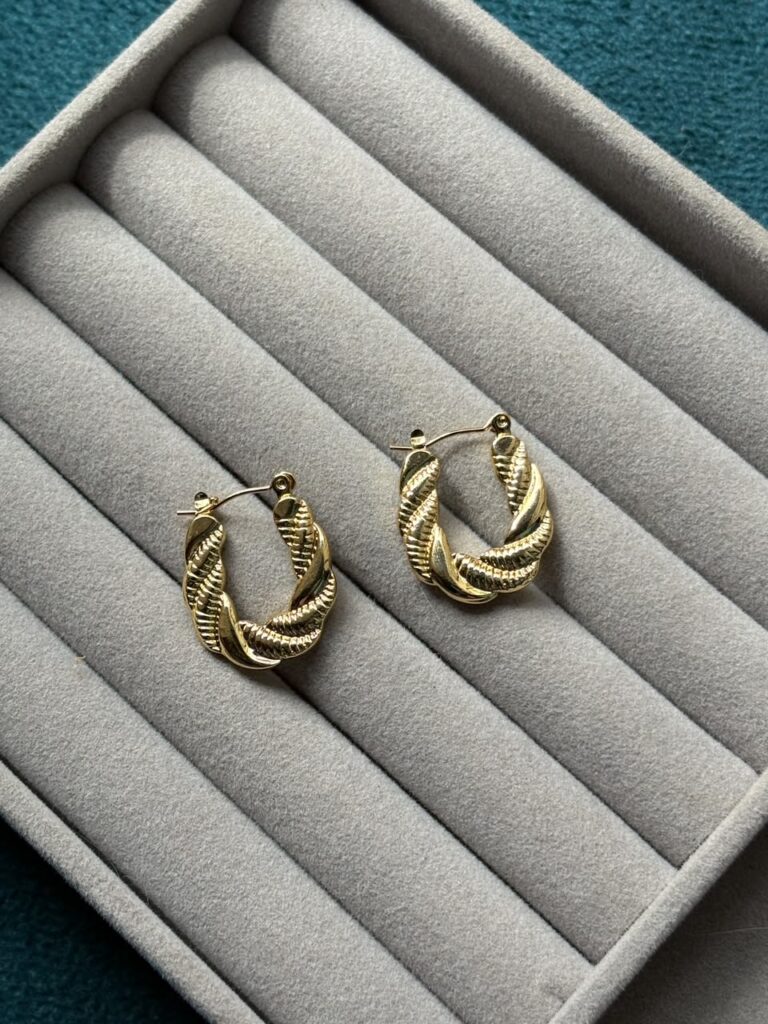 Hoop earrings