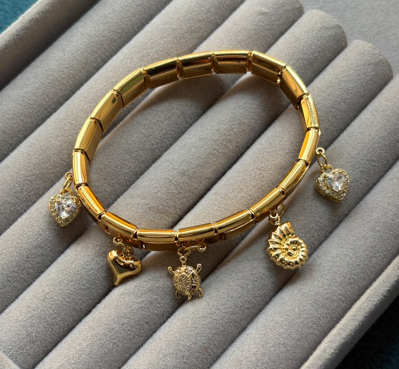 italian charm bracelet - Image 1